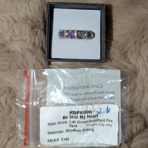 Ring Bomb Party - Be Still My Heart - Size 6 - BRAND NEW